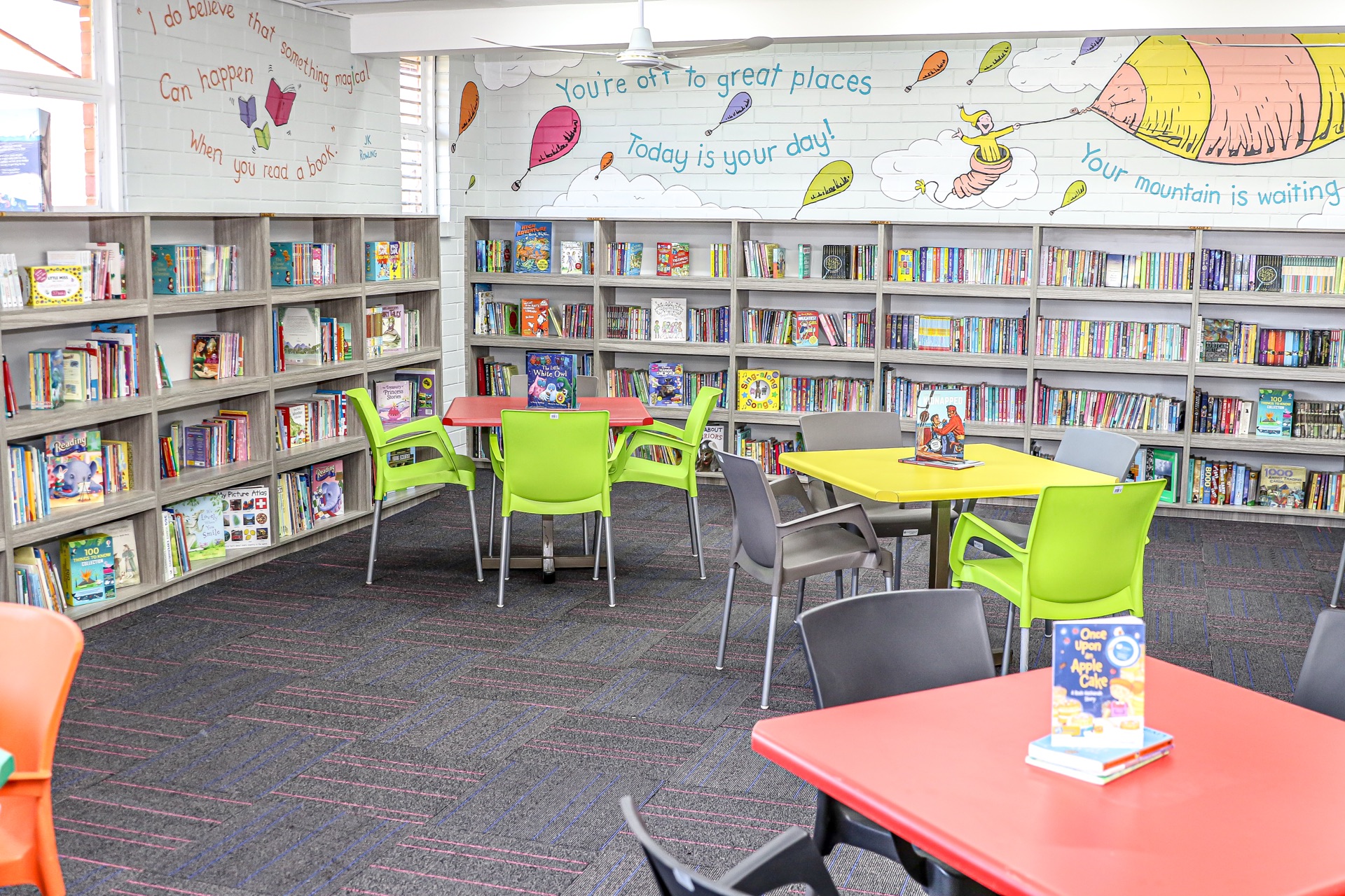 Swanvale Primary library project photo
